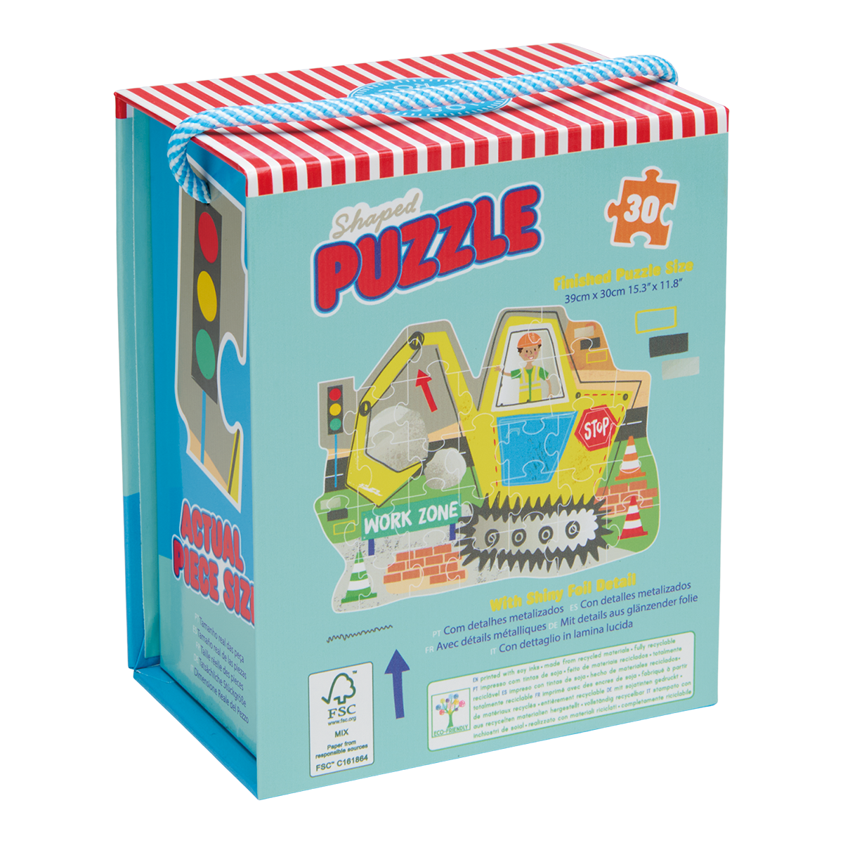 Construction 30pc Shapped Jigsaw Puzzle