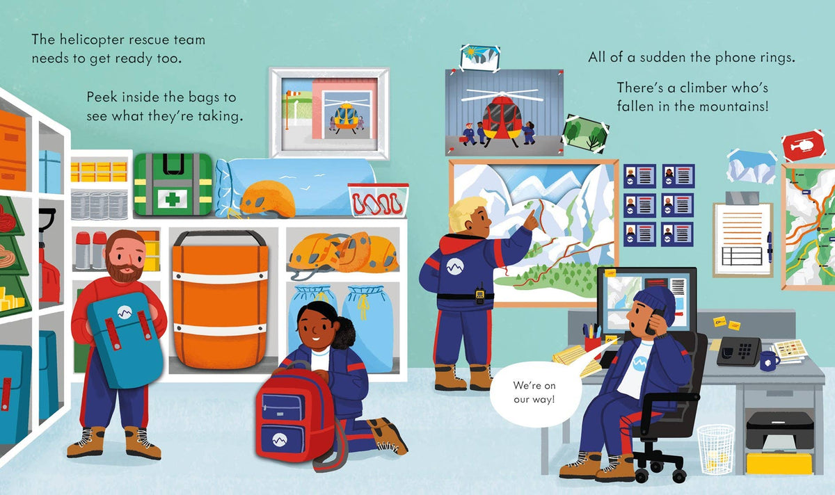 Peek Inside How a Helicopter Works : Usborne