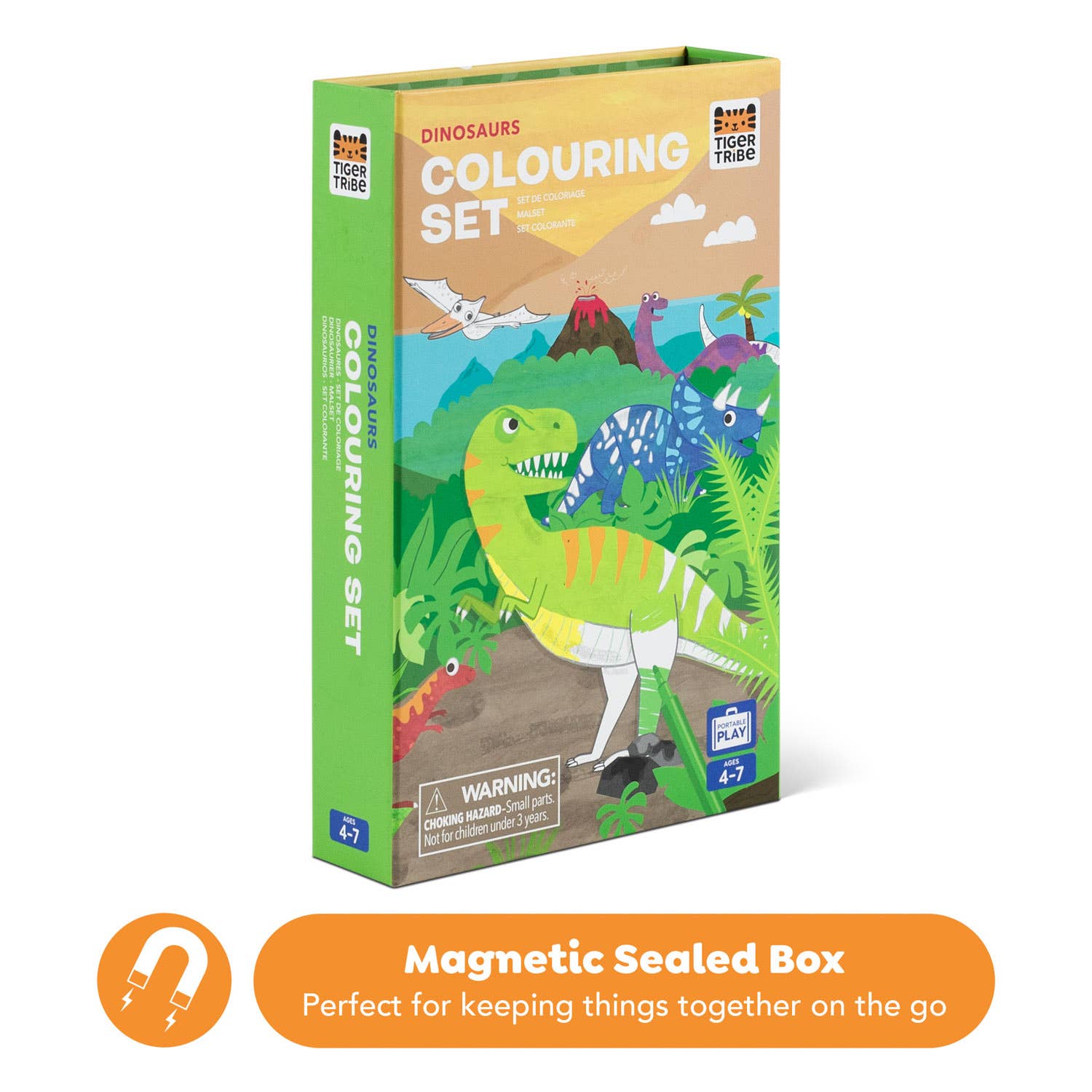 Coloring Set - Dinosaur