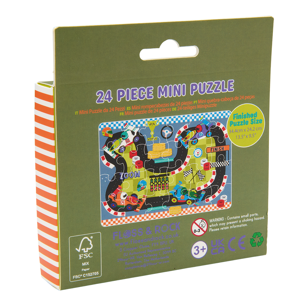 Cars 24pc Mini Jigsaw Puzzle
