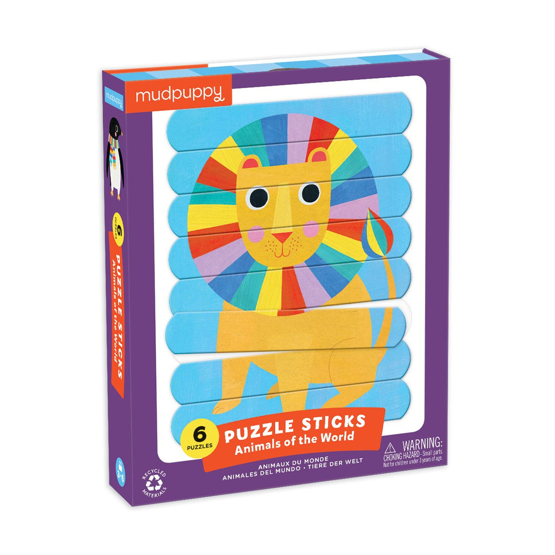 Animals of the World Stick pUzzle