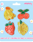 Fresh Fruit Hair Clips