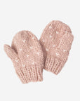 Sawyer Hand Knit Heart Mittens