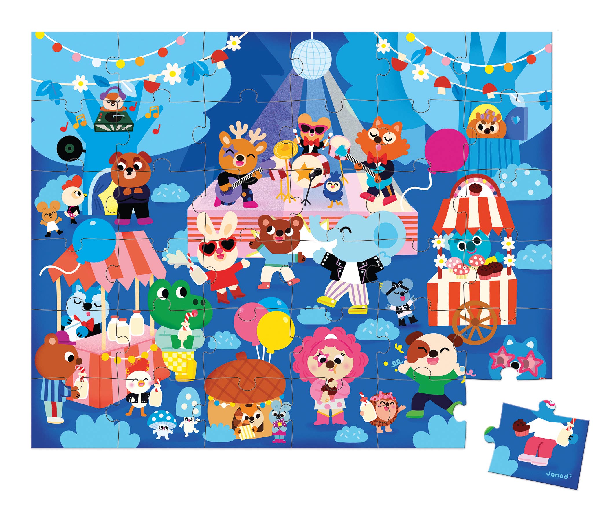 Party Time Suitcase Puzzle - 36 Pieces