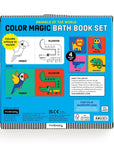 Animals Of The World Color Magic Bath Book Set