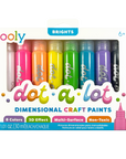Dot-A-Lot: Puffy Craft Paint - Bright
