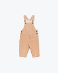 Brown Striped Overalls