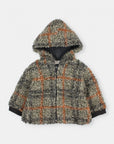 Buho Check Teddy Jacket