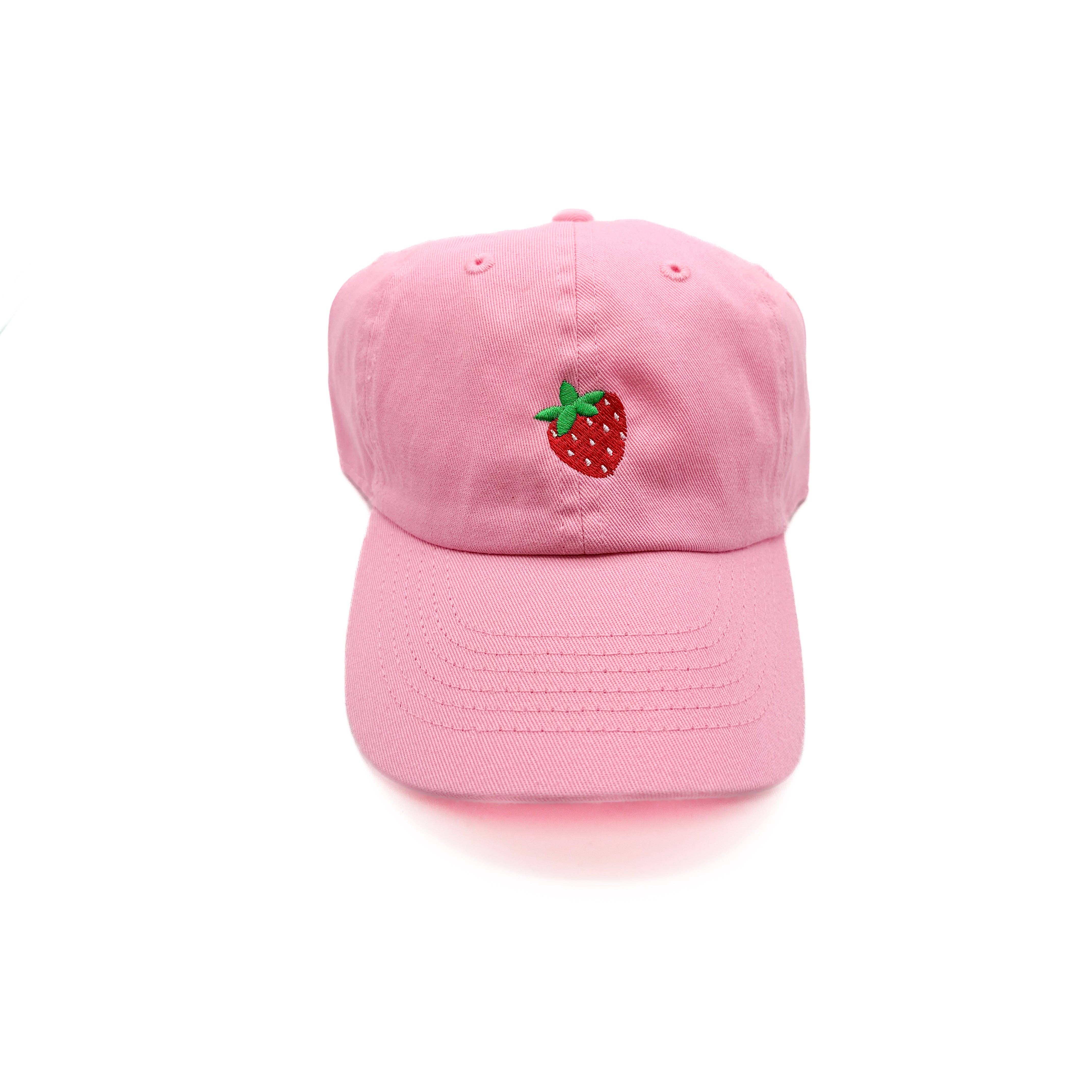 Tiny Strawberry Baseball Hat