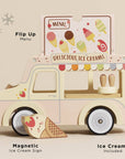 Wooden Ice Cream Van