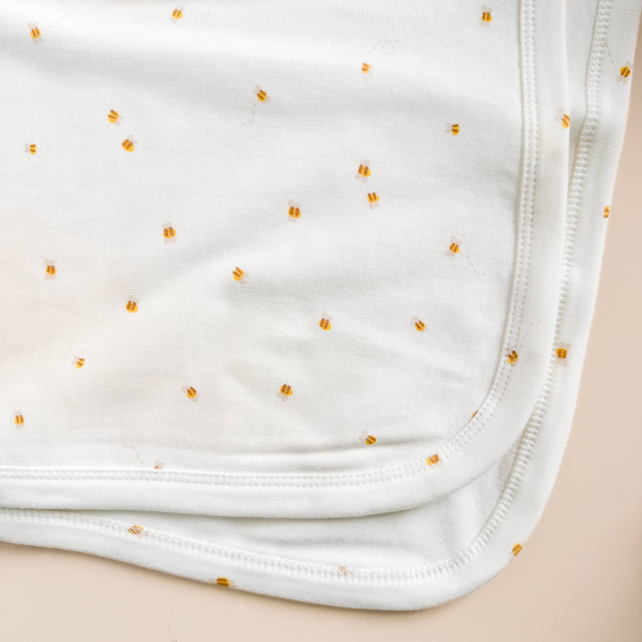 Knit Swaddle Blanket Bee Baby Organic Cotton Newborn Gift