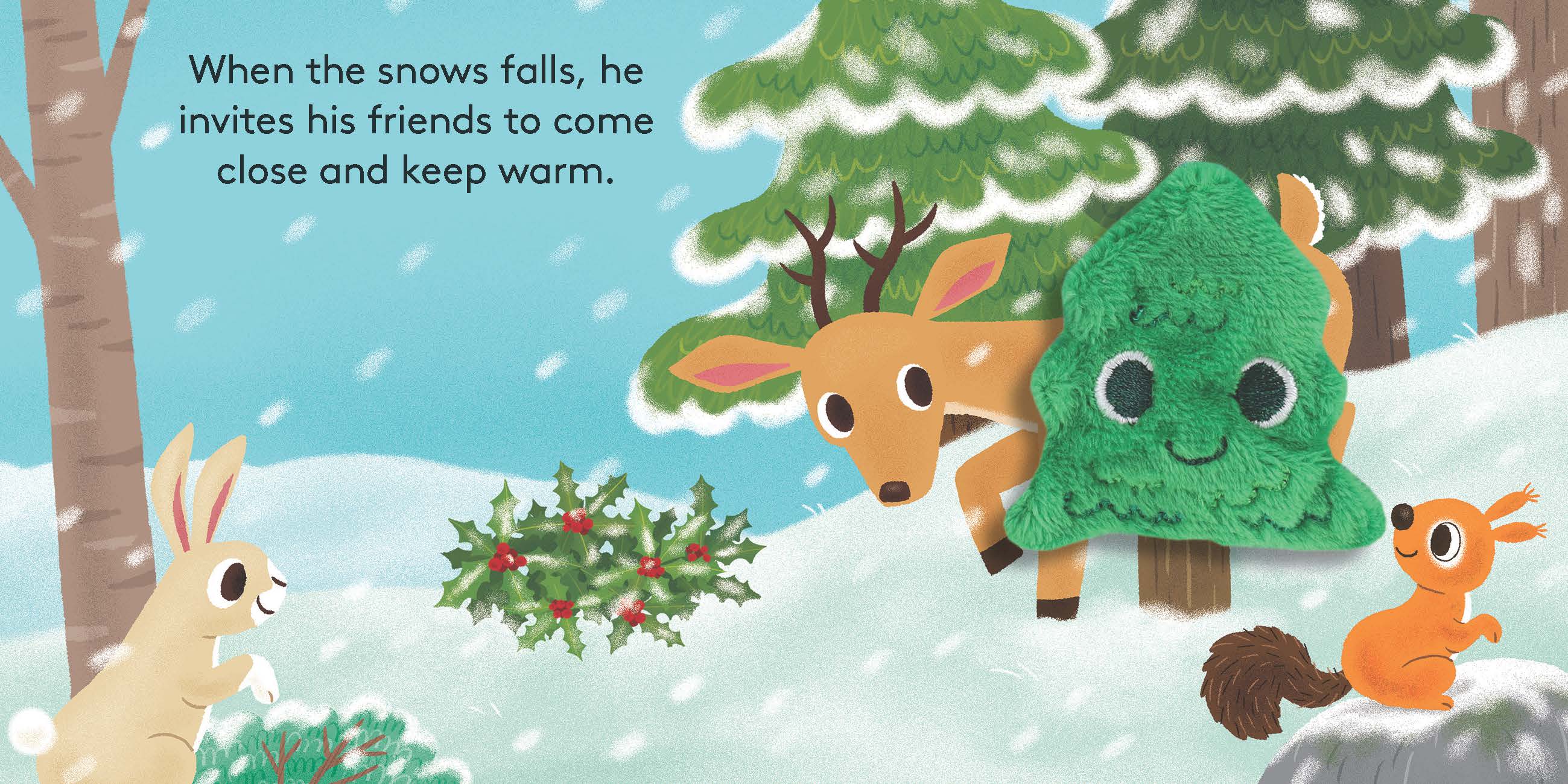 Little Fir Tree: Finger Puppet Book