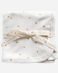 Knit Swaddle Blanket Bee Baby Organic Cotton Newborn Gift