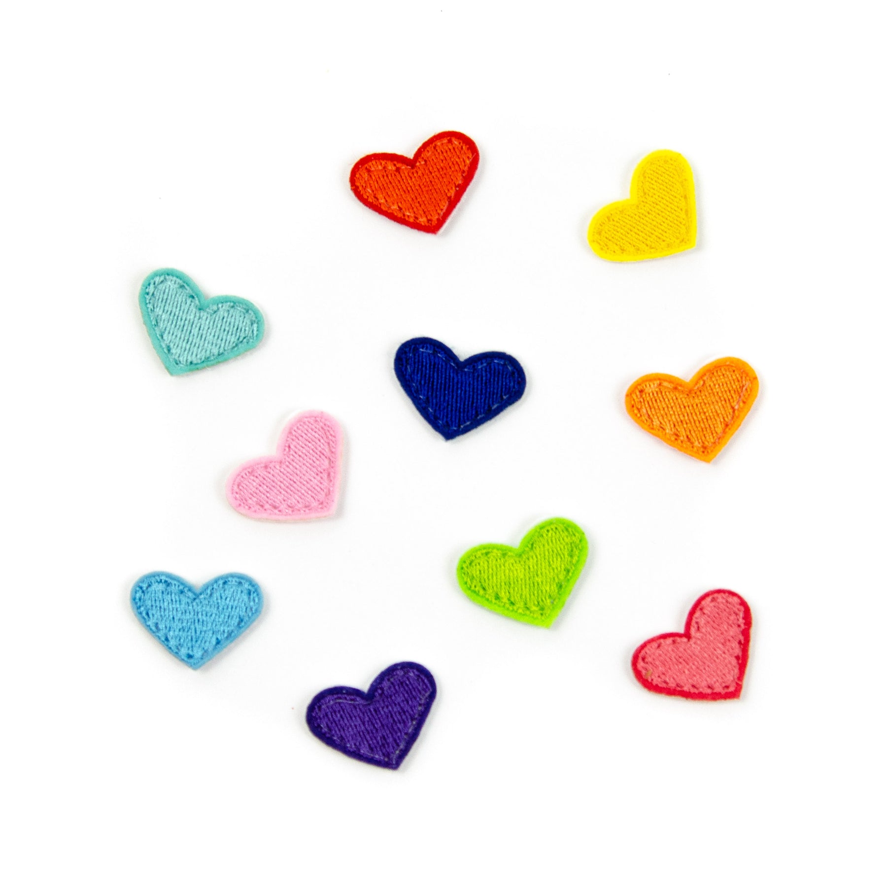 Assorted Hearts (12) Patch Set