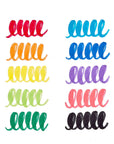 Big Bright Brush Markers - set of 10