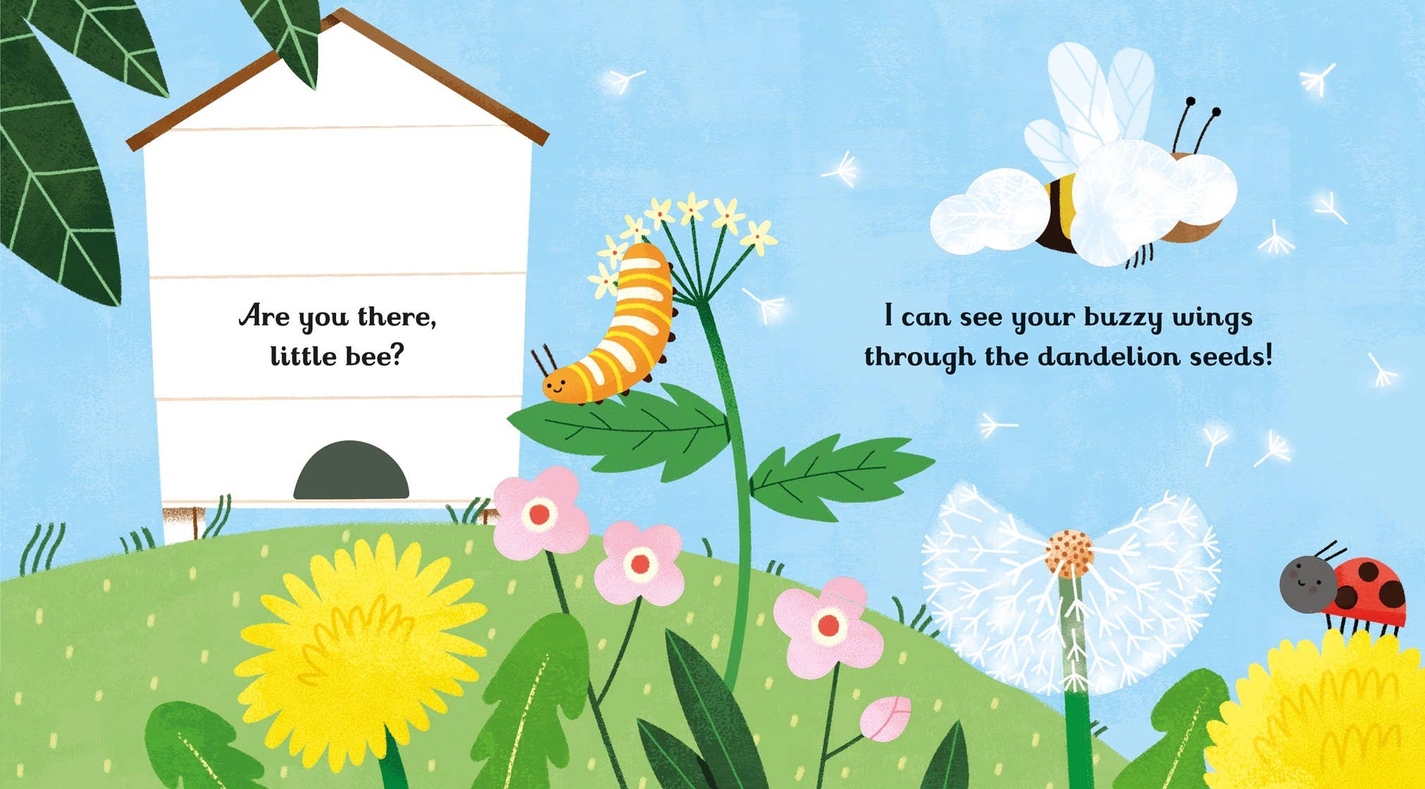 Are You There Little Bee? board book: Usborne