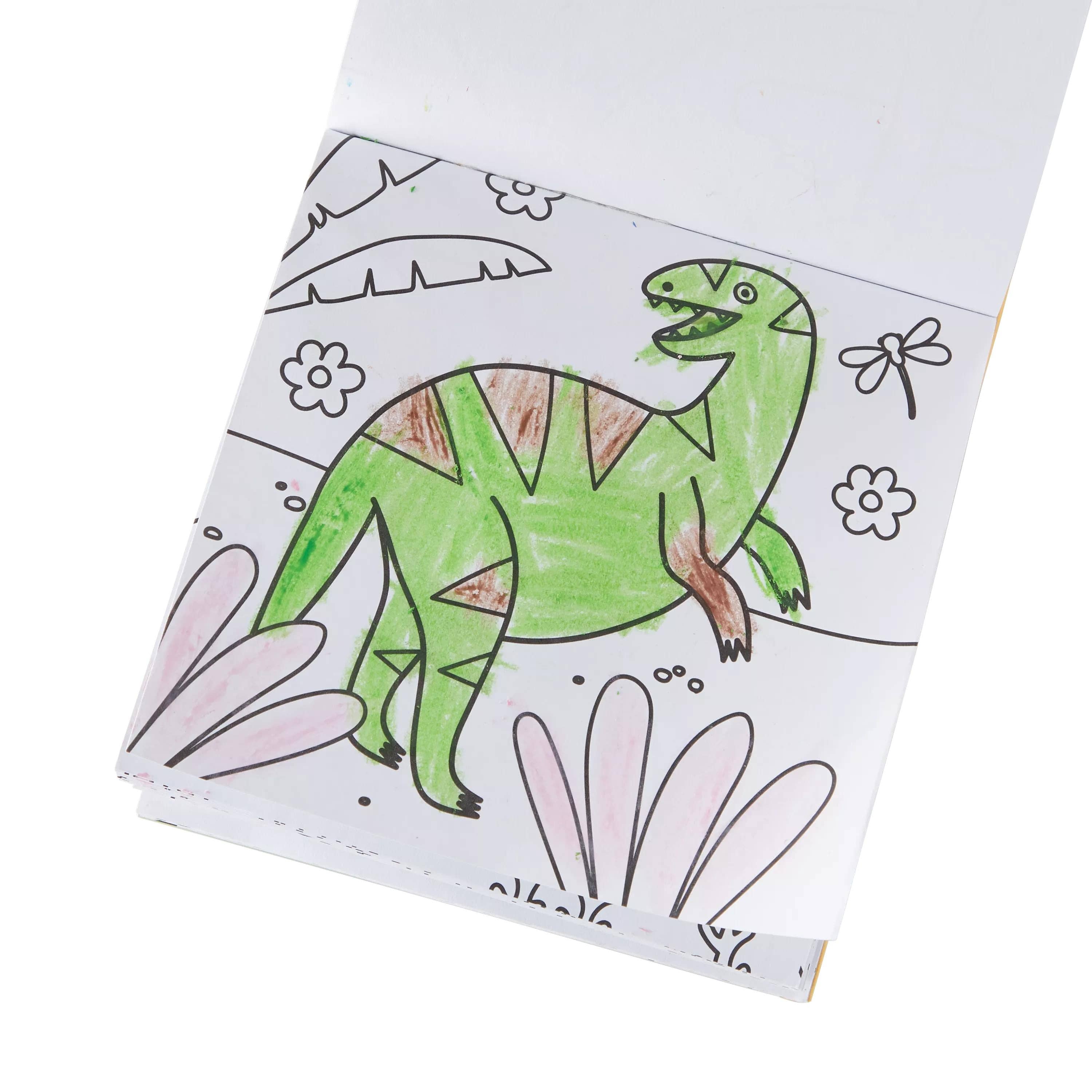 Carry-Along Coloring Book Set - Dinoland