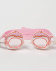 Kids Pink Dolphin Swim Goggles