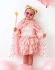 Birthday Girl Sprinkle Tiered Tutu - Kids Dress Up Skirt