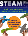 Stunt Squadron Foam Flyers Airplane Craft Kit for Kids