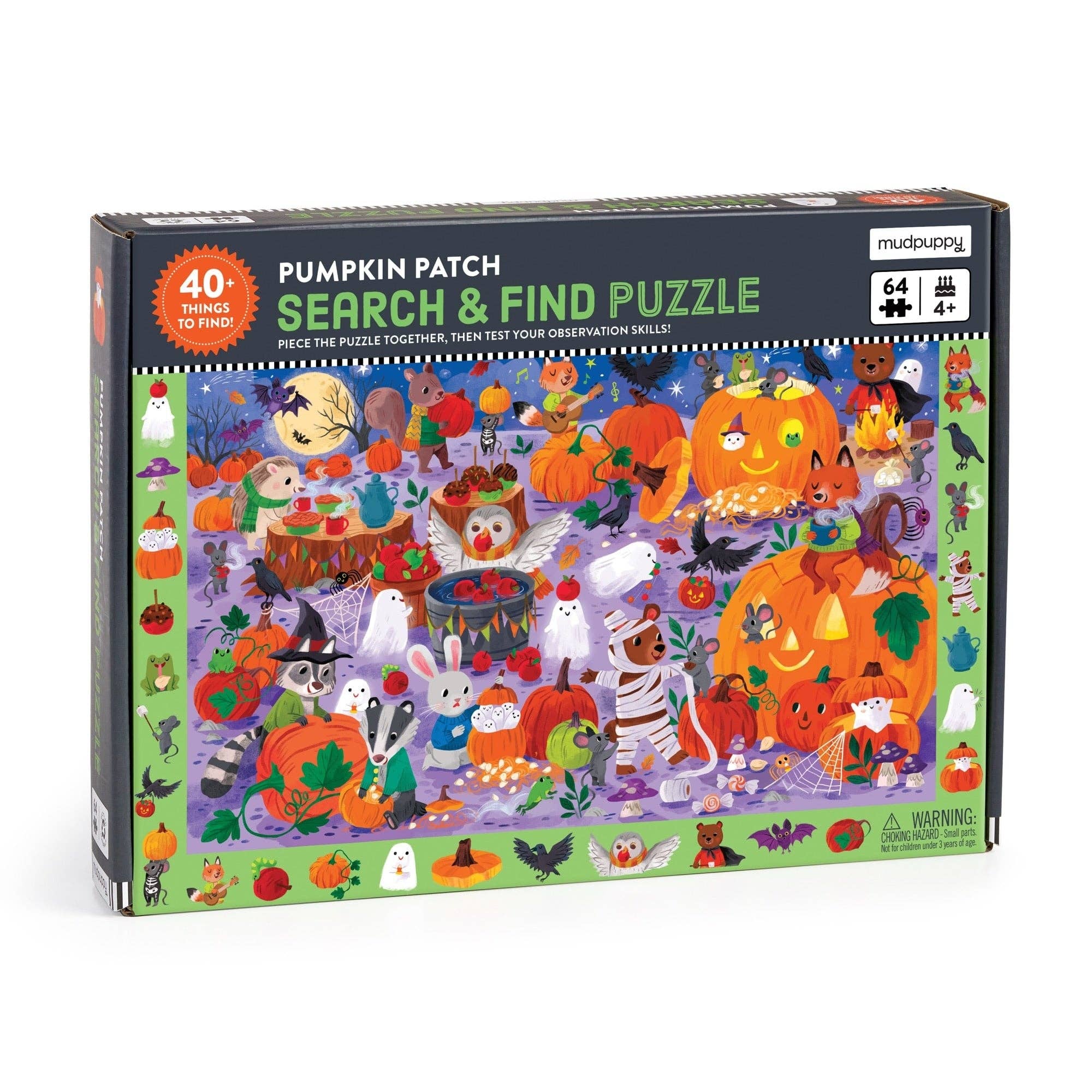 Pumpkin Patch 64 Piece Search &amp; Find Puzzle