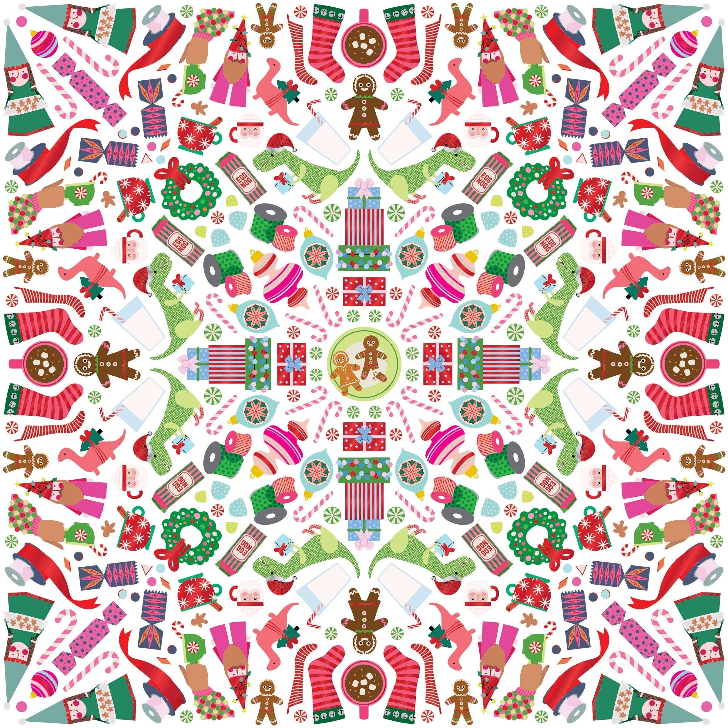 Holly Jolly Sticker Burst