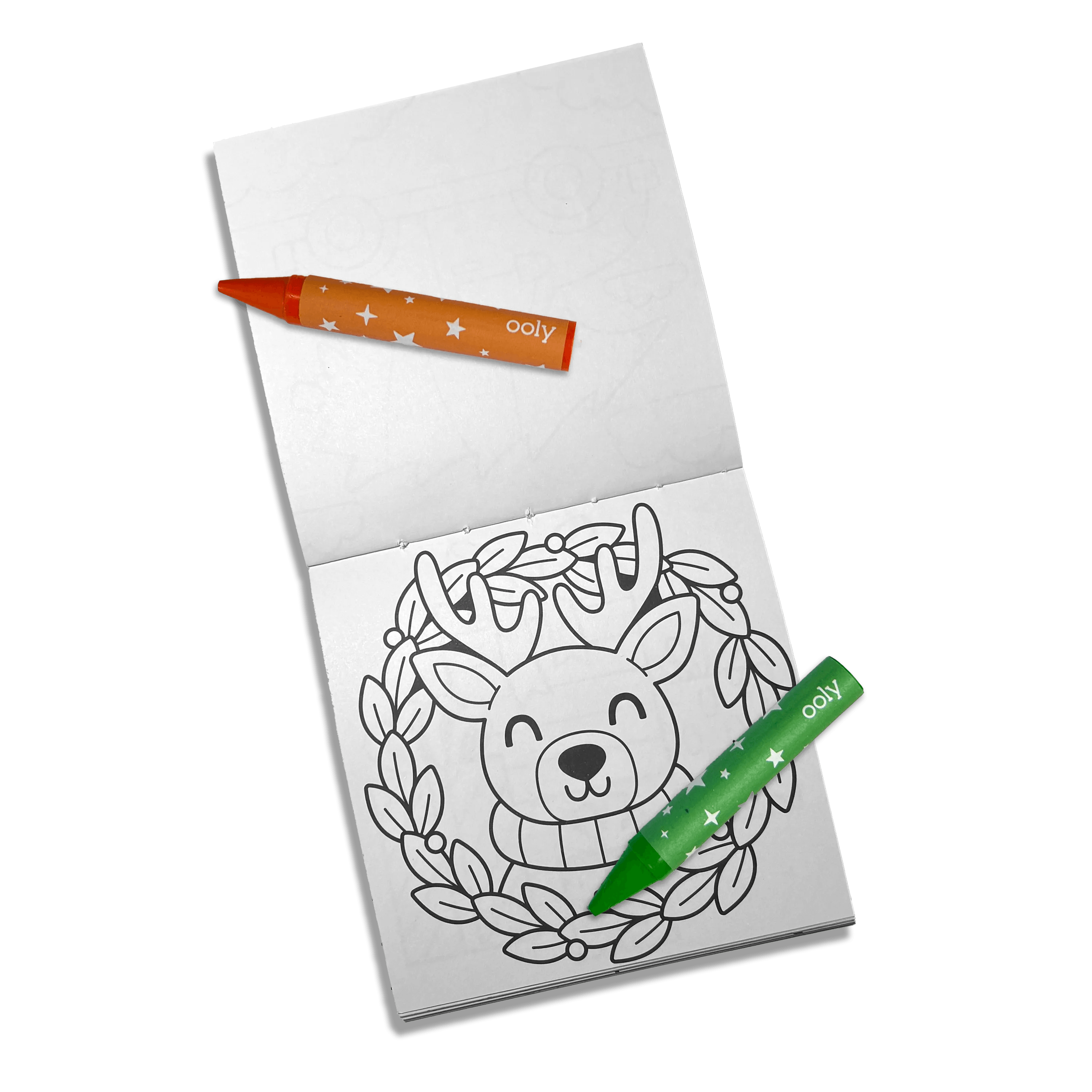 Carry-Along Coloring Book Set - Frosty Fun