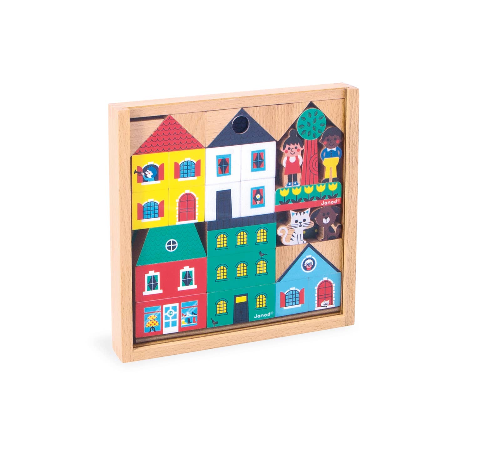 City Building Blocks- 38 Pieces