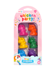 Unicorn Party Finger Crayons - Set of 6