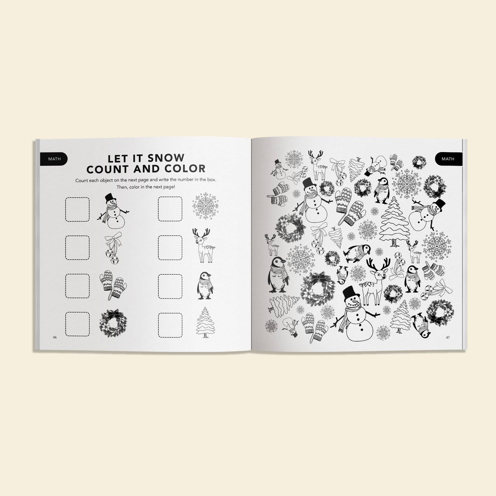 Christmas Activities: A Holiday Activity Book for Kids