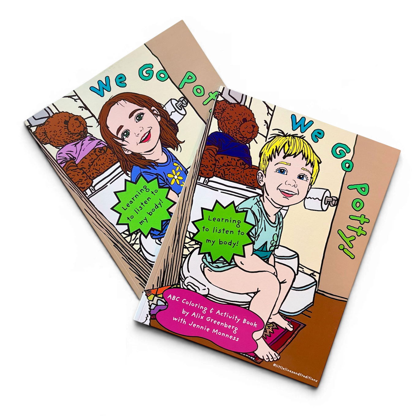ABC Potty Training Book (boy &amp; girl versions)