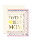 Mother's Day Scallop Greeting Card