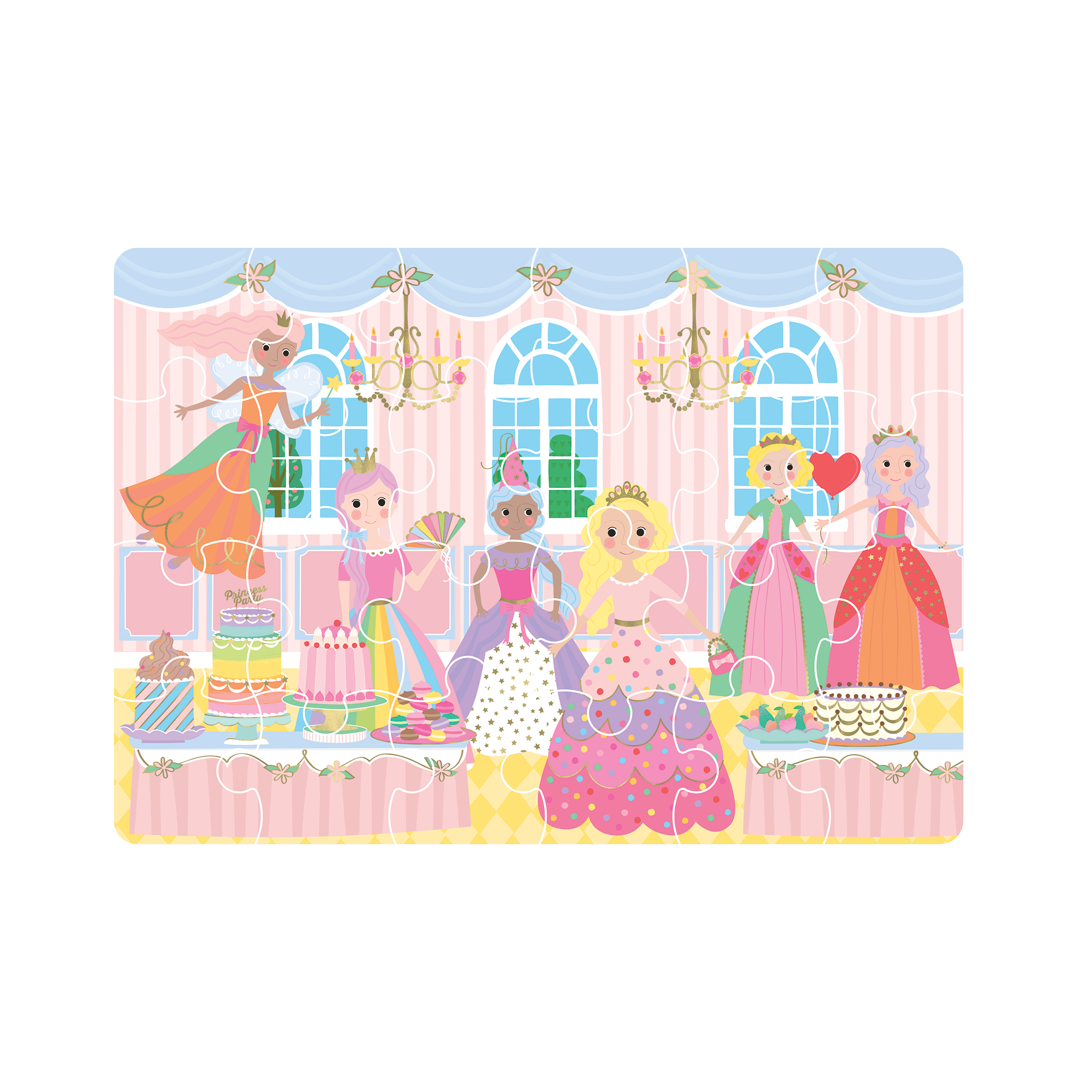 Princess 24pc Mini Jigsaw Puzzle