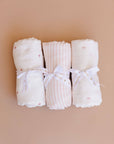 Muslin Swaddle Strawberry Baby Organic Blanket Girl Pink