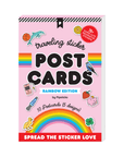 Rainbow Edition Traveling Postcard Book