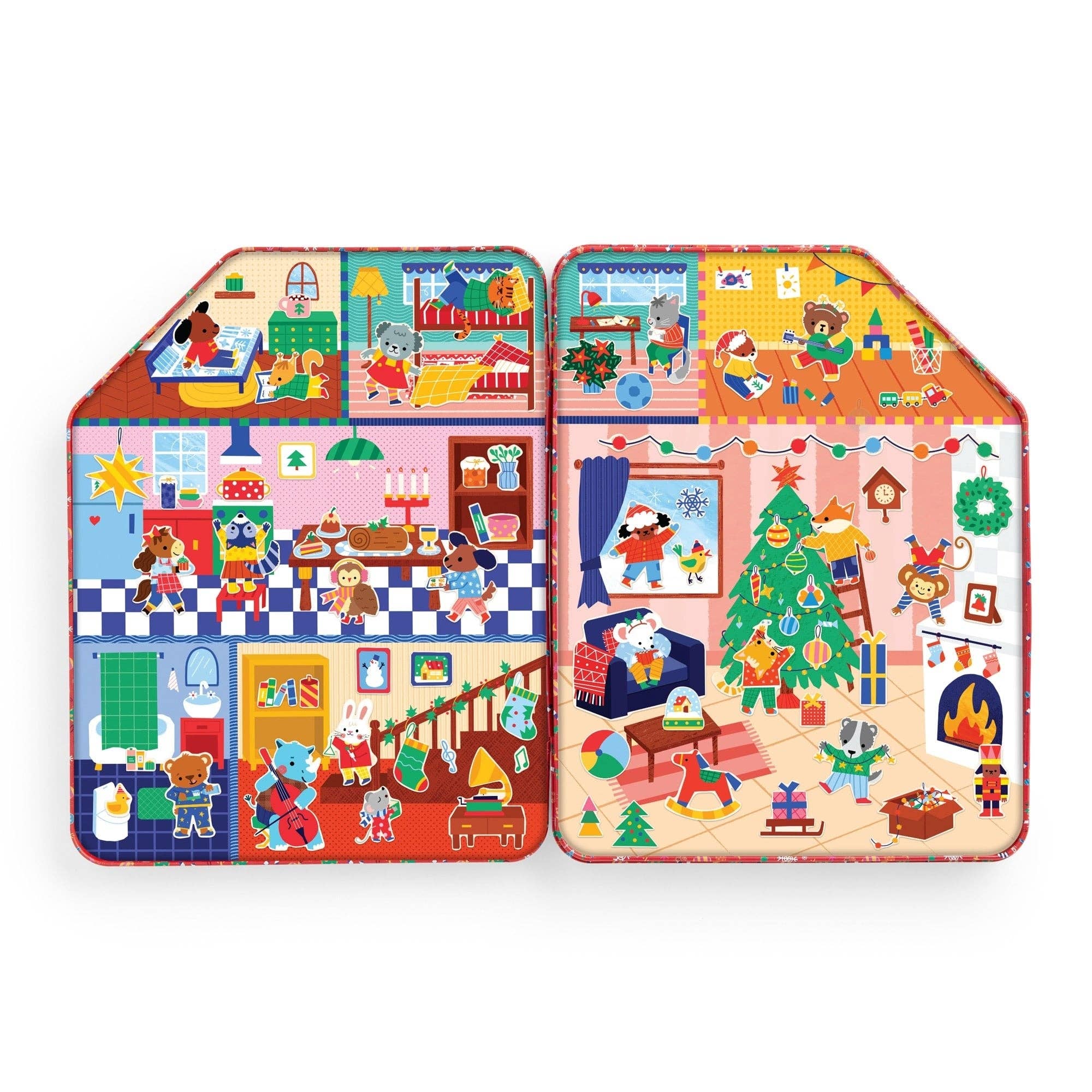Merry &amp; Bright Magnetic Playhouse