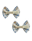 Liberty Print Set of 2 Bows- D'anjo E