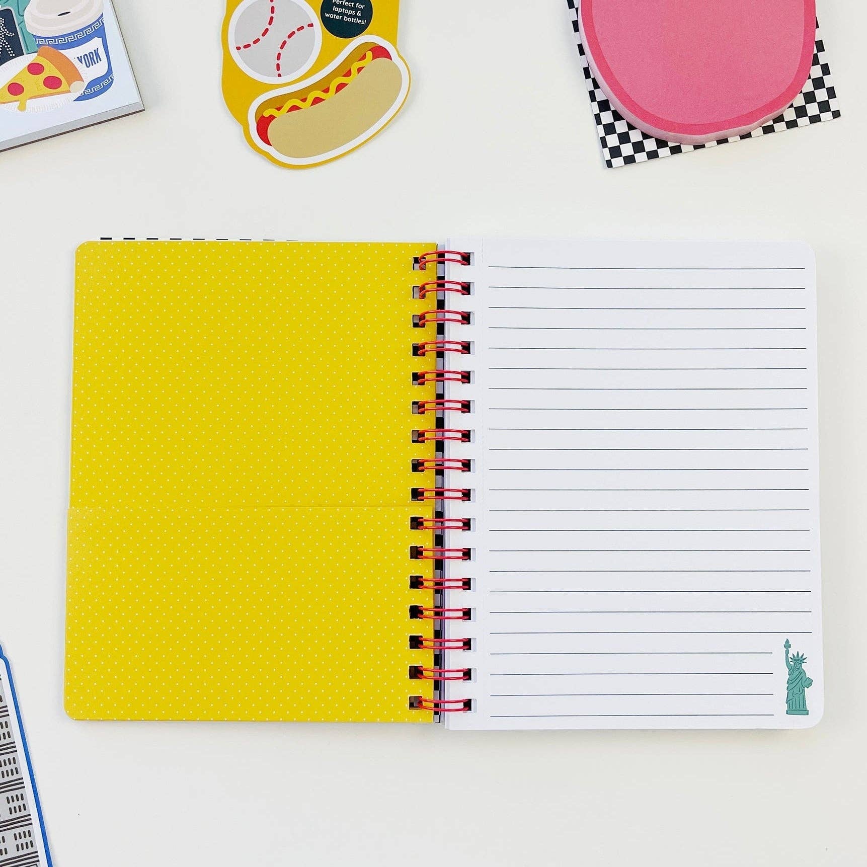 New York Novelty Spiral Notebook