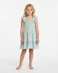 Floral Block Print Paloma Dress