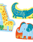 First Jigsaws And Book: Animals
