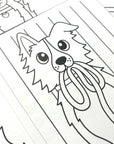 Undercover Art Hidden Patterns Coloring Activity - Dog Days