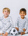 The Organic Long Sleeve Pajama Set [Soccer]