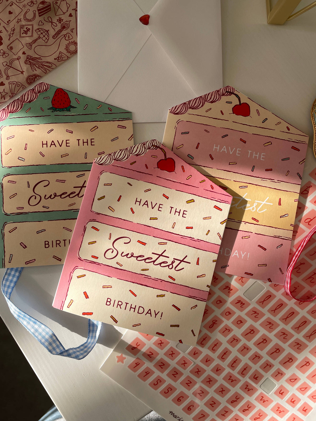 Birthday Cake Slice Greeting Card