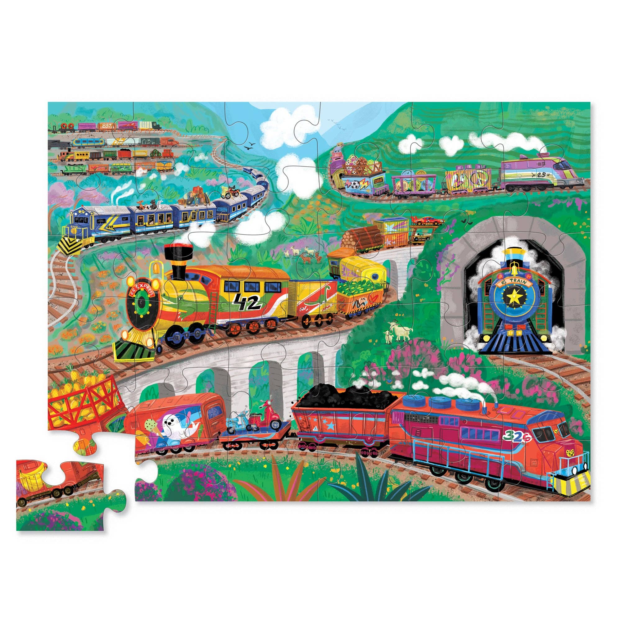 36-Piece All Aboard Puzzle
