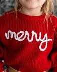 Merry Christmas Knit Sweater