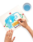 Watercolor Gel Crayons - 6