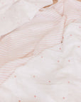Pink Stripe Organic Cotton Swaddle