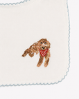 Classic Bib - Embroidered Dog