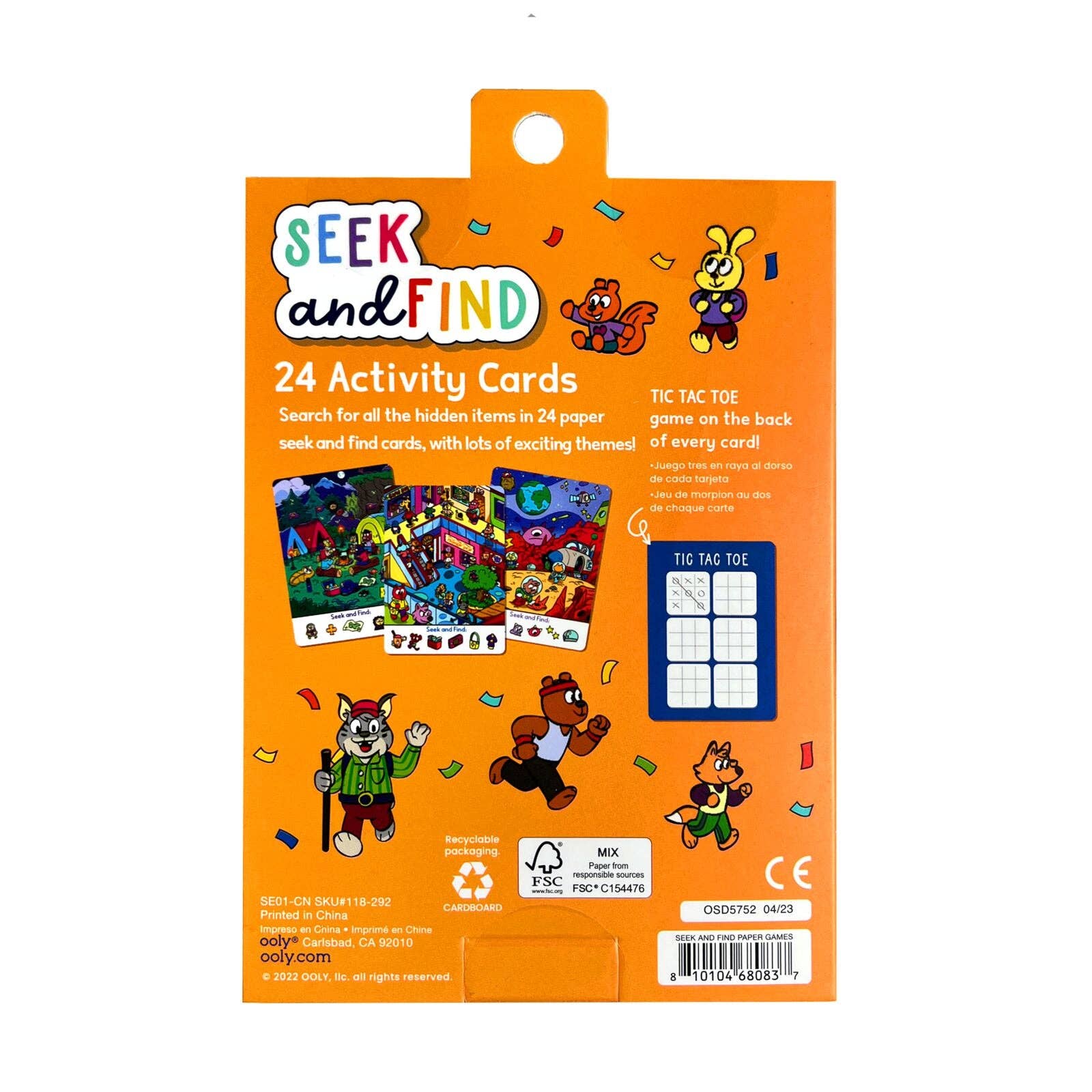 Seek &amp; Find Activity Cards - Set of 24