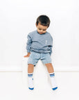 Blue Stripe Socks